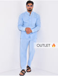 Ensemble en lin pantalon et chemise