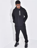 Ensemble fin bi-color pantalon et veste à capuche