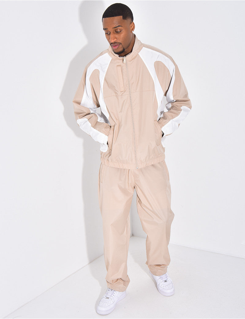 Ensemble fin pantalon et veste à capuche
