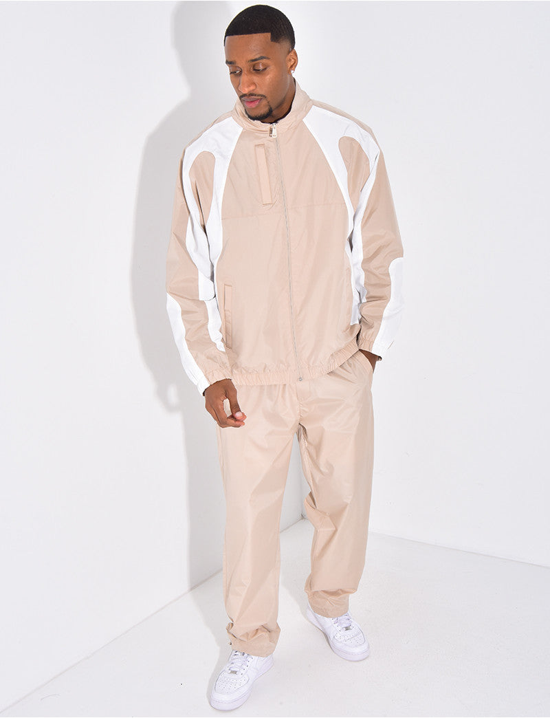 Ensemble fin pantalon et veste à capuche