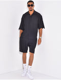 Ensemble fin short et chemise