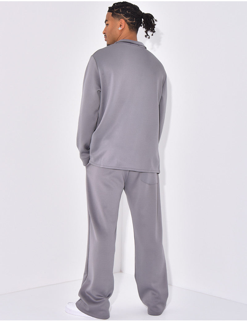 Ensemble fluide pantalon et chemise