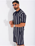 Ensemble Homme ajouré short et t-shirt