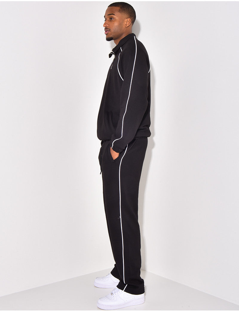 Ensemble jogging et sweat à zip