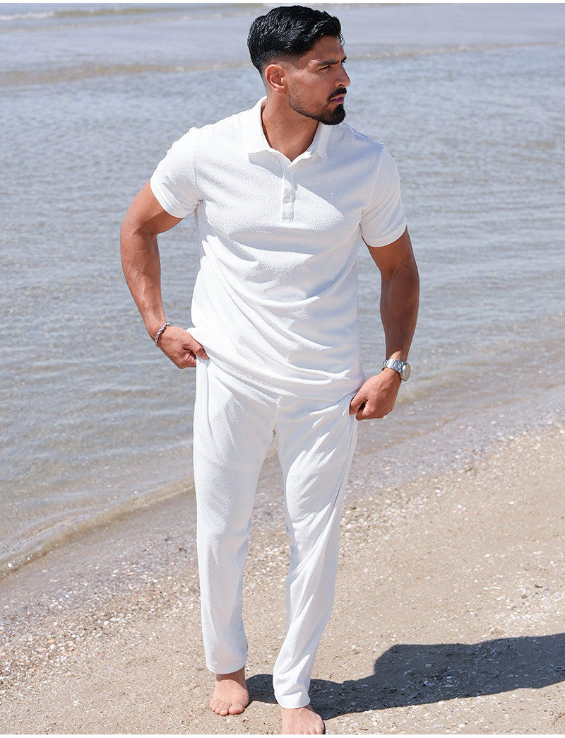 Ensemble léger pantalon et polo