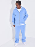 Ensemble molletonné pantalon et veste à capuche