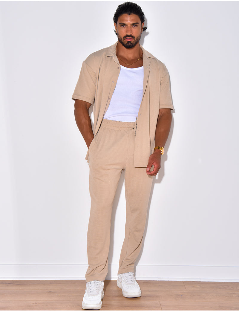 Ensemble pantalon et chemise