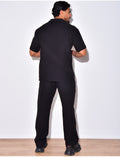 Ensemble pantalon et chemise en coton