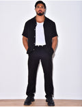 Ensemble pantalon et chemise en coton