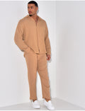 Ensemble pantalon et chemise gaz de coton