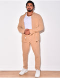 Ensemble pantalon et chemise en lin