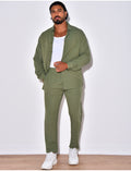 Ensemble pantalon et chemise manches longues