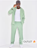 Ensemble pantalon et chemise manches longues