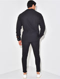 Ensemble pantalon et chemise texturé