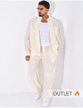 Ensemble pantalon et chemise uni