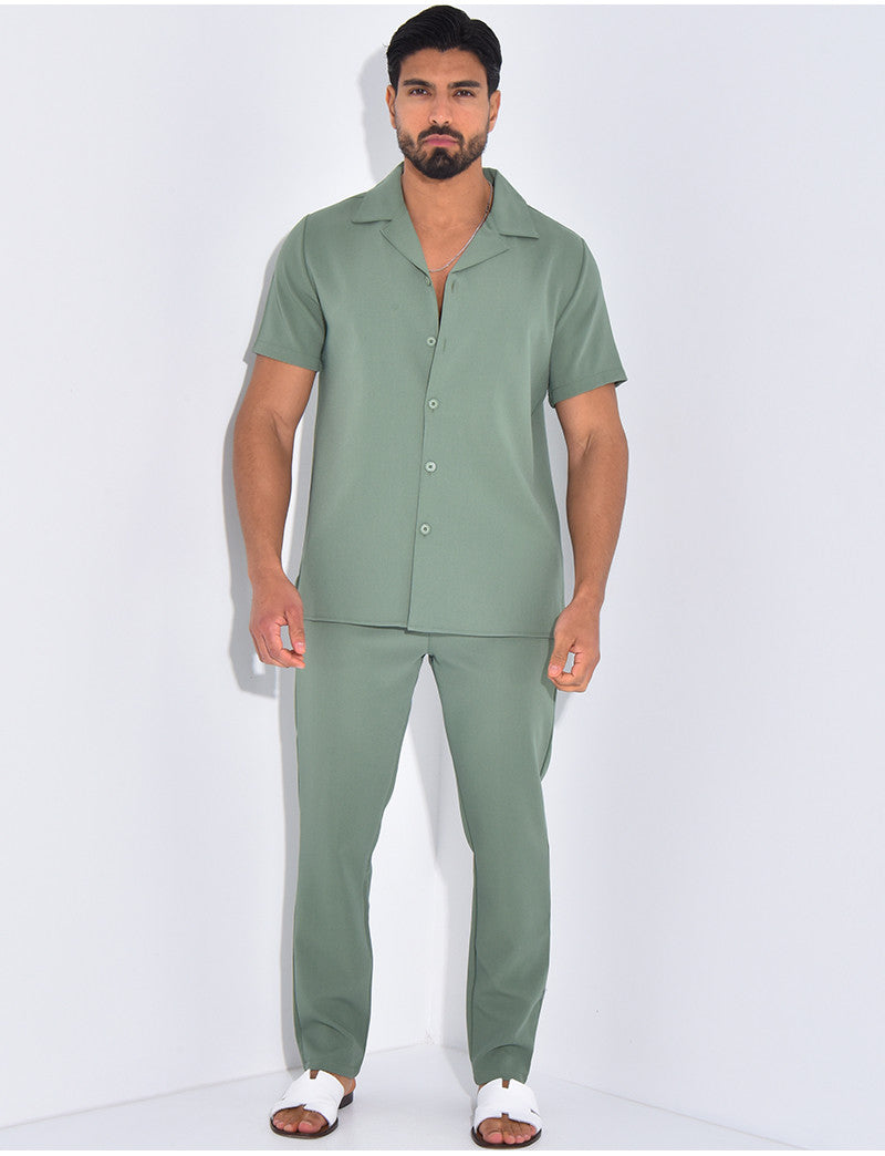 Ensemble pantalon et chemise