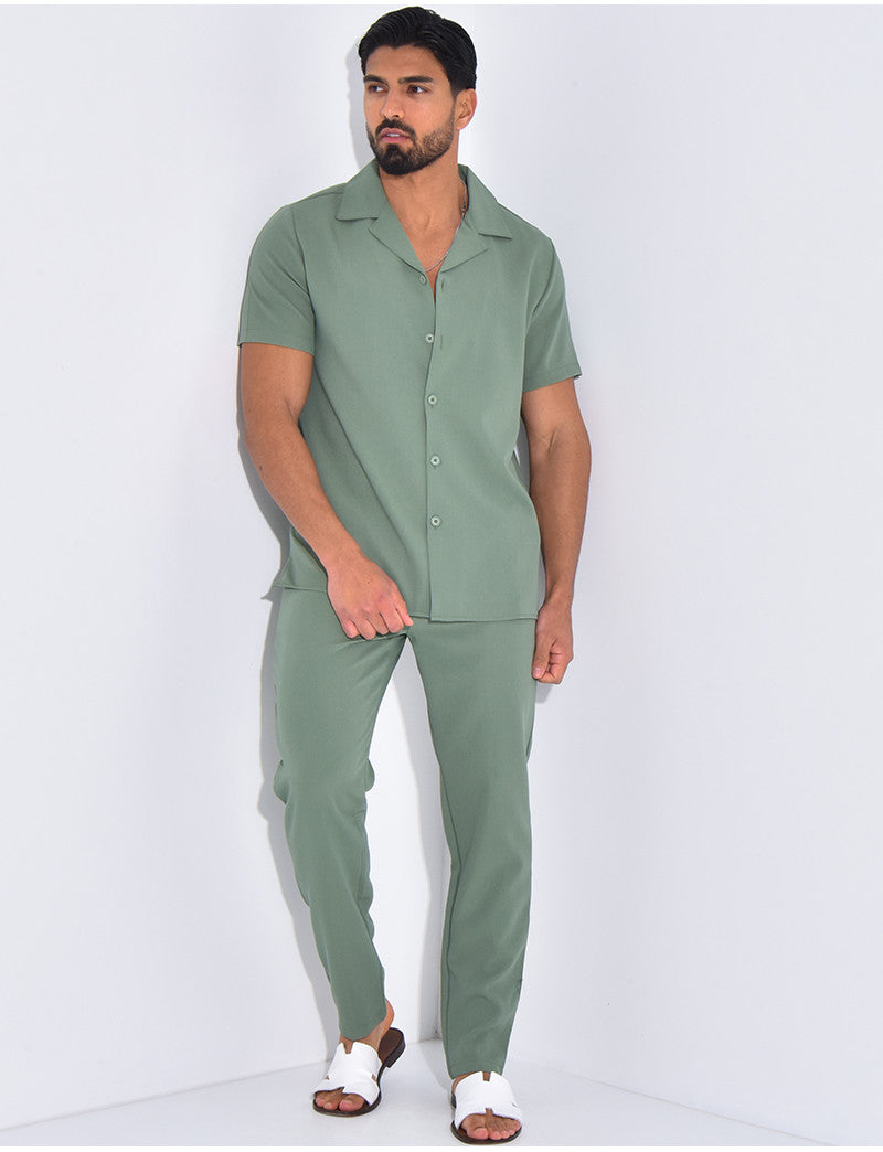 Ensemble pantalon et chemise