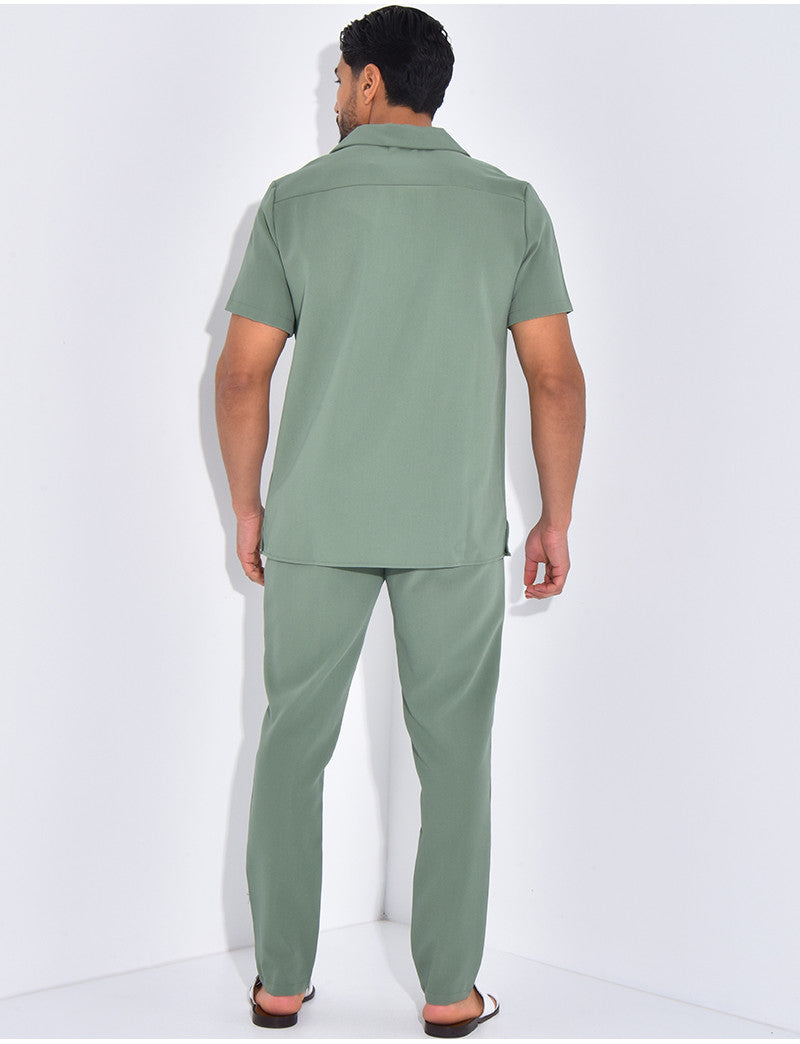 Ensemble pantalon et chemise