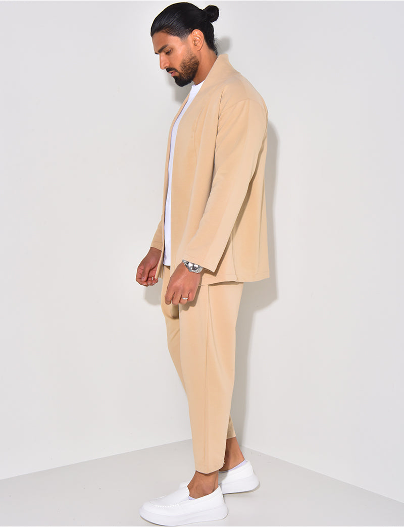 Ensemble pantalon et gilet fluide