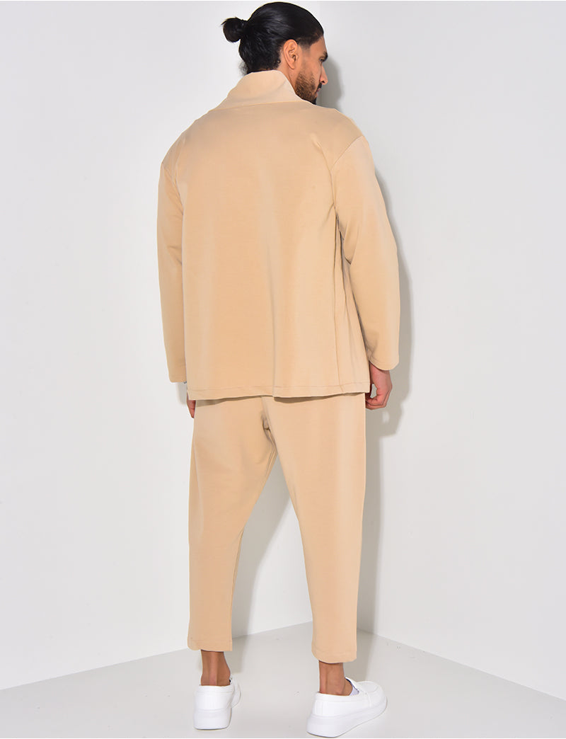 Ensemble pantalon et gilet fluide