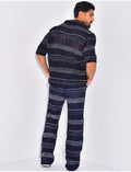 Ensemble pantalon et polo ajouré