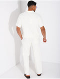 Ensemble pantalon et polo zippé