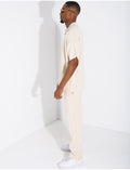 Ensemble pantalon et polo zippé