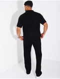 Ensemble pantalon et polo zippé