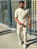 Ensemble t-shirt oversize & pantalon côtelé