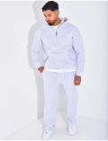 Ensemble pantalon et sweat à col zippé