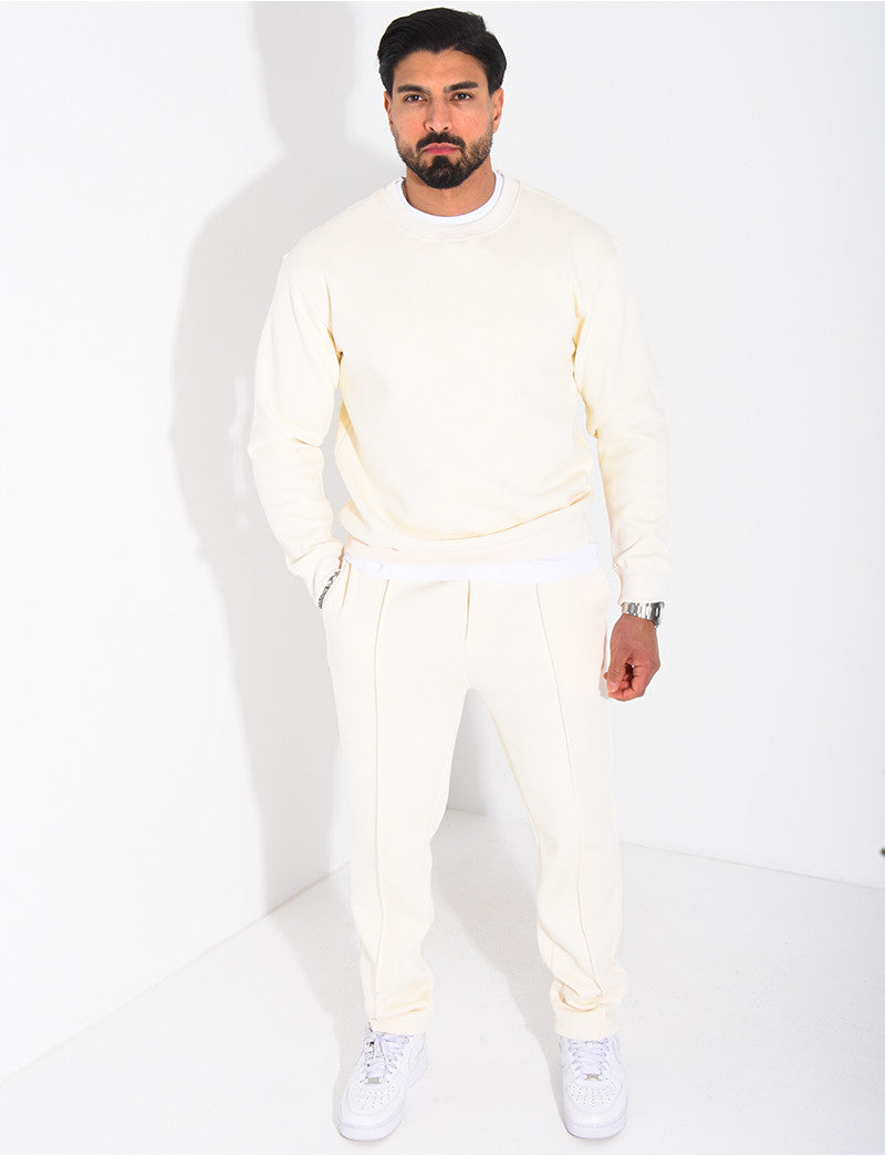 Ensemble pantalon et sweat col rond