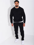 Ensemble pantalon et sweat col rond