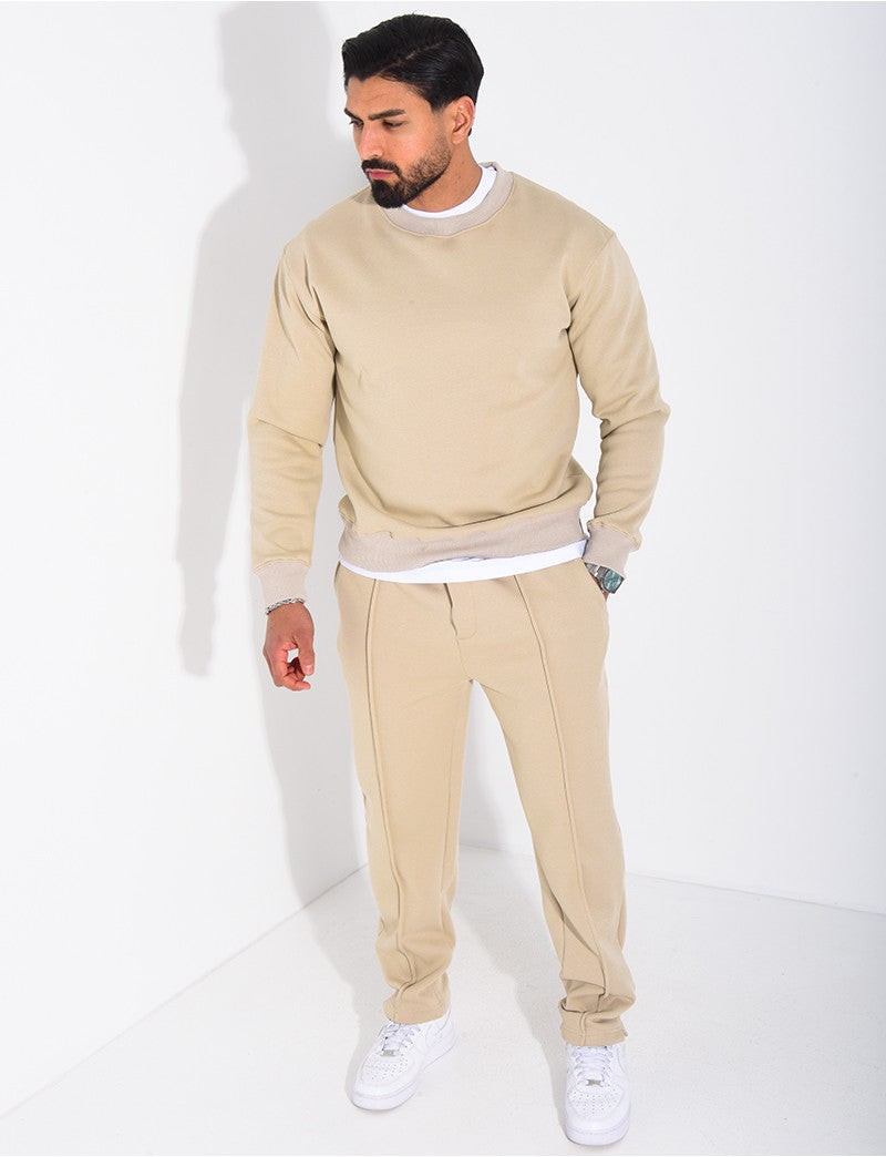 Ensemble pantalon et sweat col rond
