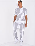Ensemble pantalon et t-shirt à motifs