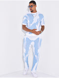 Ensemble pantalon et t-shirt à motifs