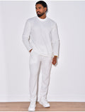 Ensemble t-shirt et pantalon à reliefs
