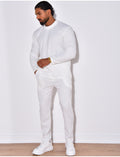 Ensemble t-shirt et pantalon à reliefs