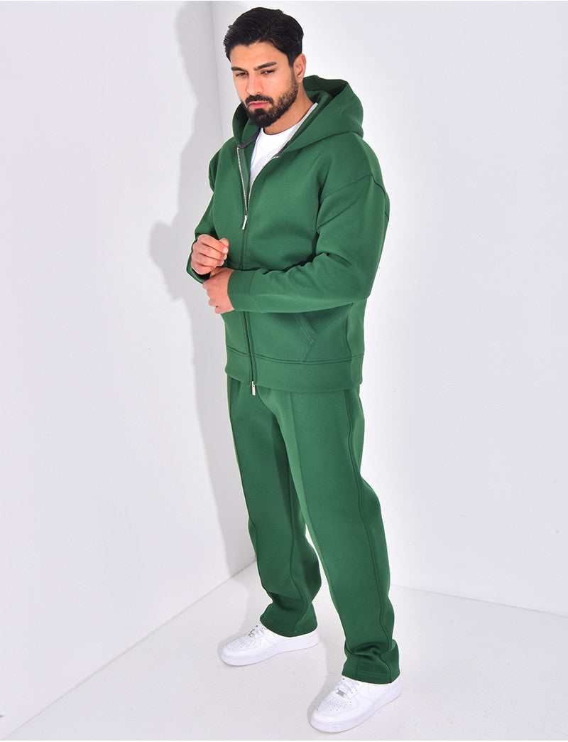 Ensemble pantalon et veste à capuche