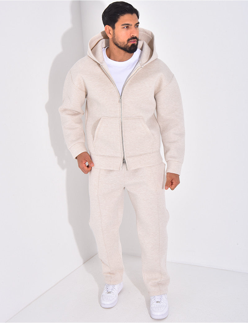 Ensemble pantalon et veste à capuche