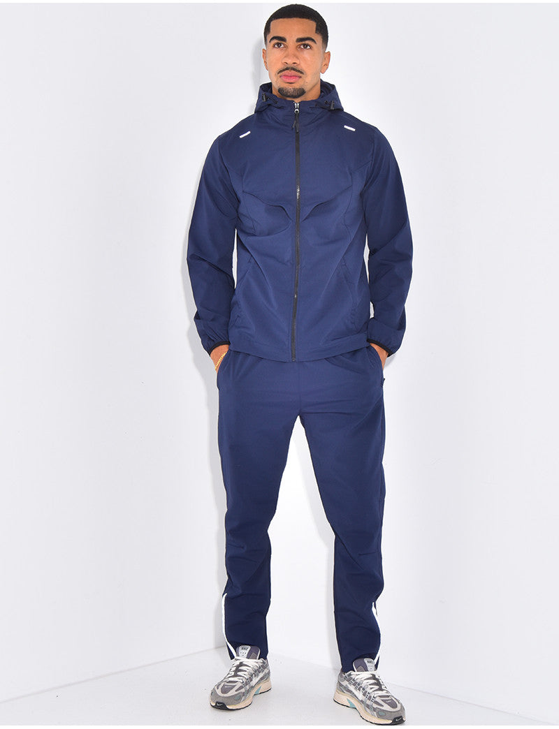 Ensemble pantalon et veste à capuche