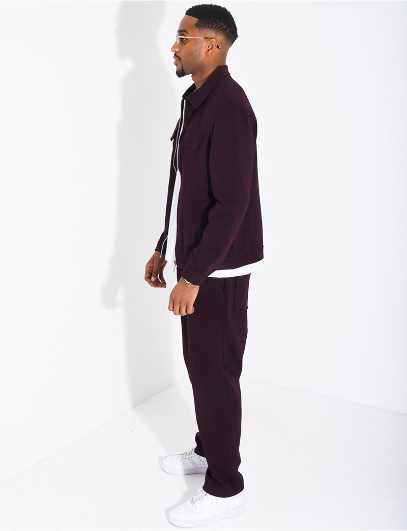 Ensemble pantalon et veste à poches