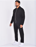 Ensemble pantalon et veste à poches