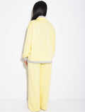 Ensemble veste et pantalon à bordures contrastantes