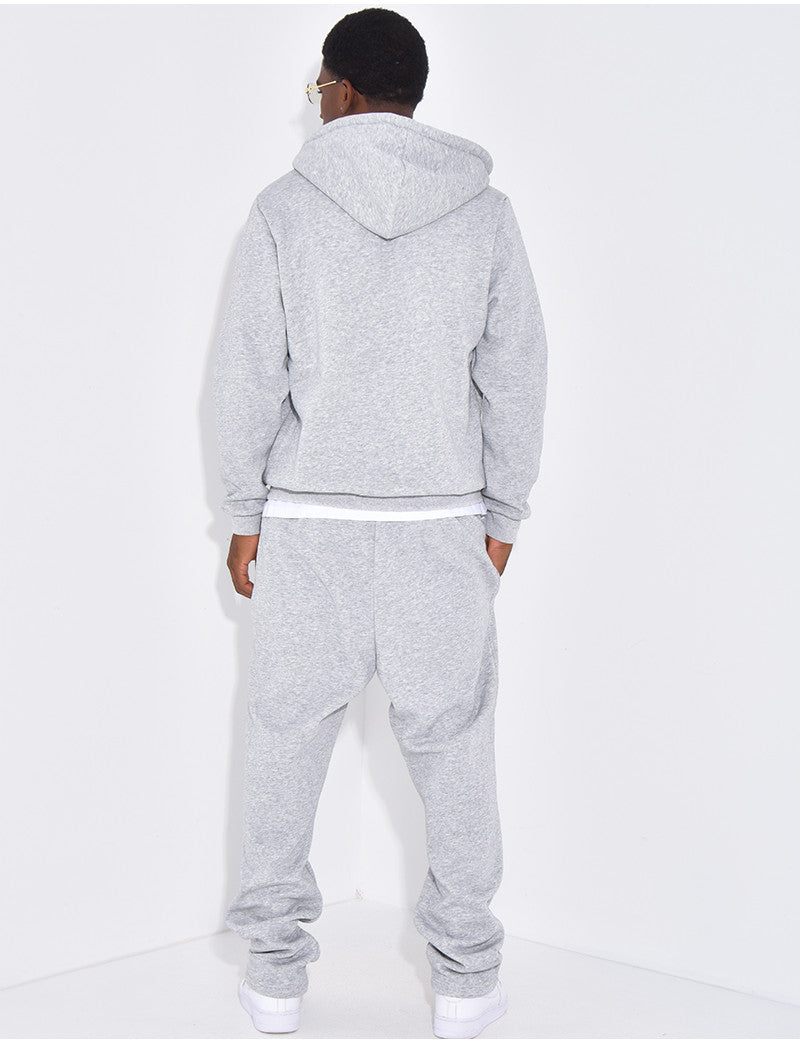 Ensemble pantalon et veste uni