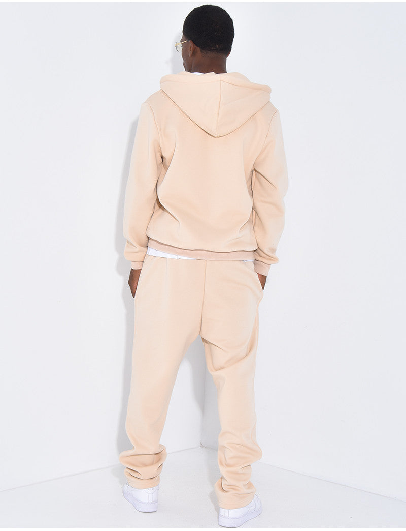 Ensemble pantalon et veste uni