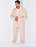 Ensemble pantalon et veste zippée