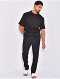 Ensemble plissé pantalon et t-shirt