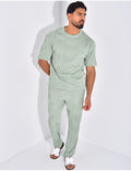 Ensemble plissé pantalon et t-shirt