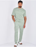 Ensemble plissé pantalon et t-shirt