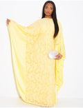 Ensemble robe papillon texturée et sous robe